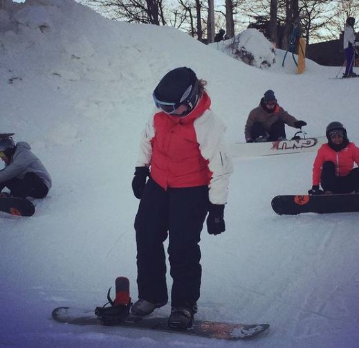 Sirisha Bandla loves Skiing