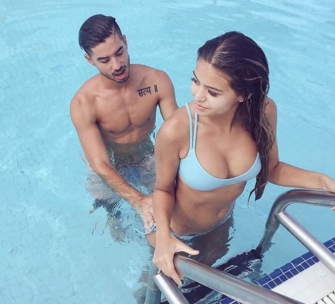 Sofia Jamora with Spencer Mow