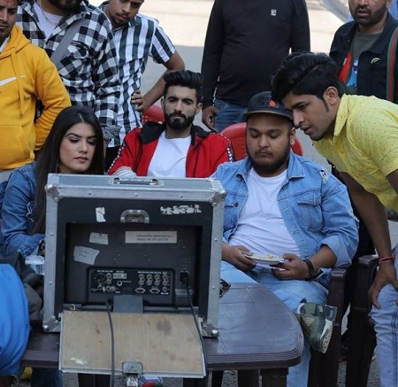 Thara Bhai Joginder with Punjabi singer Kaur B and TikTok star Manav