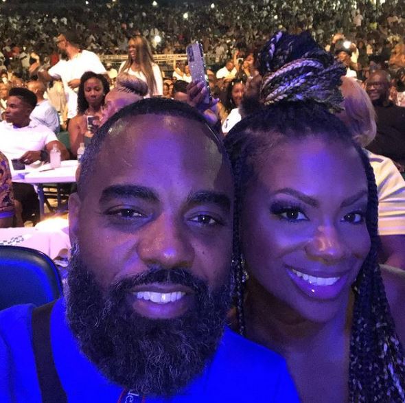 Todd Tucker with Kandi Burruss