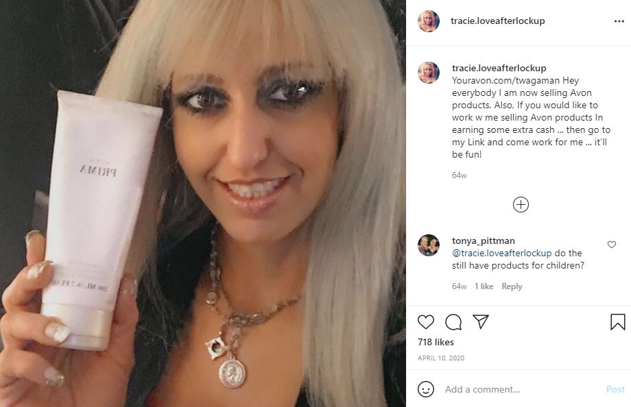Tracie Wagaman business of Avon product