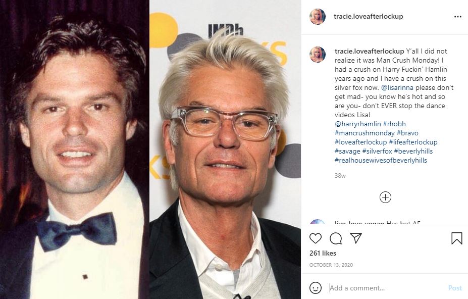 Tracie Wagaman had a crush on Harry Hamlin
