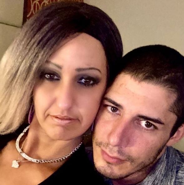 Tracie Wagaman with her boyfriend Lucas Loera