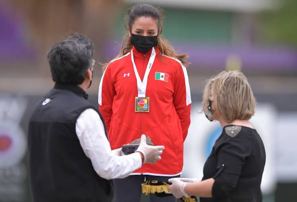 Valentina Vazquez won the first medal in 2021 Pan American Archery Championships