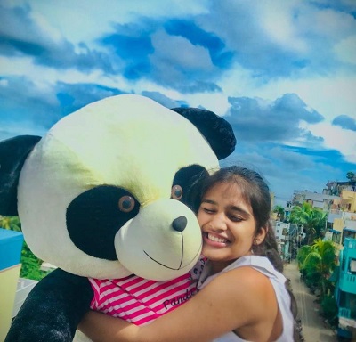 Varsha Dsouza loves soft toys