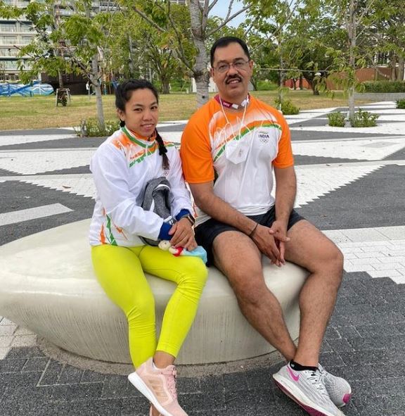 Vijay Sharma and Mirabai Chanu thaked government for support