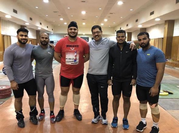 Vijay Sharma with his team