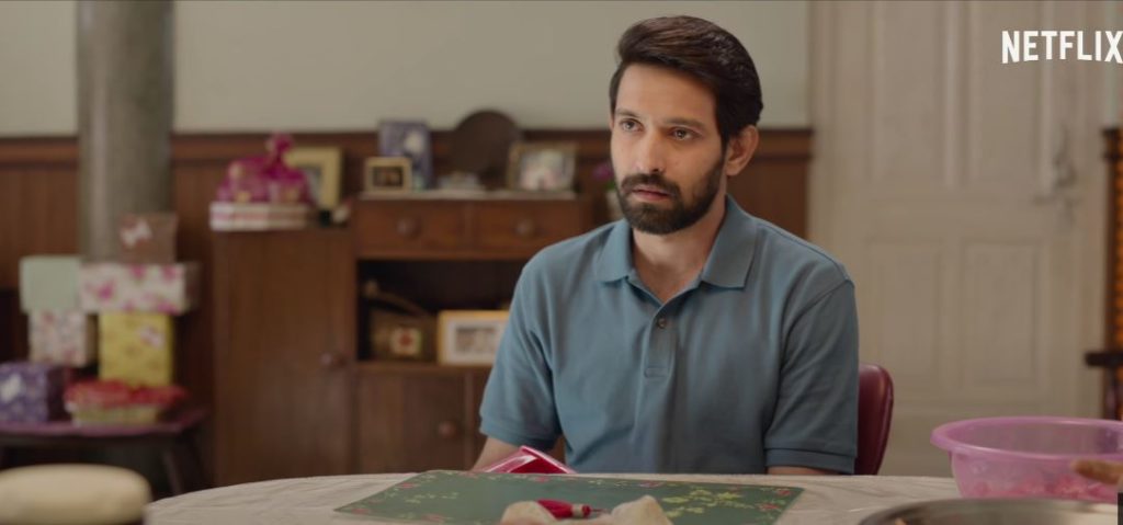 Vikrant Massey acted as Rishu in the film