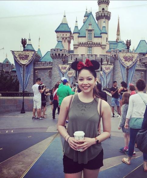Xyla Foxlin loves DisneyLand