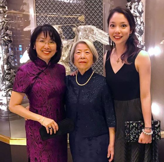 Xyla Foxlin with her family