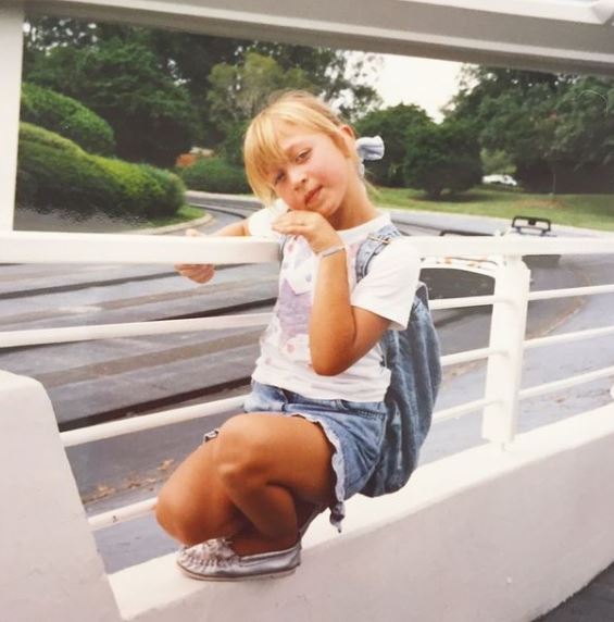 Young Alana Hadid