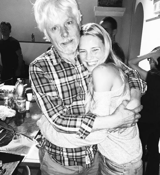 Yuliia Sobol and her favorite actor Michael Margotta
