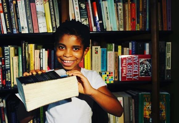 Zaila Avant-garde is an avid reader