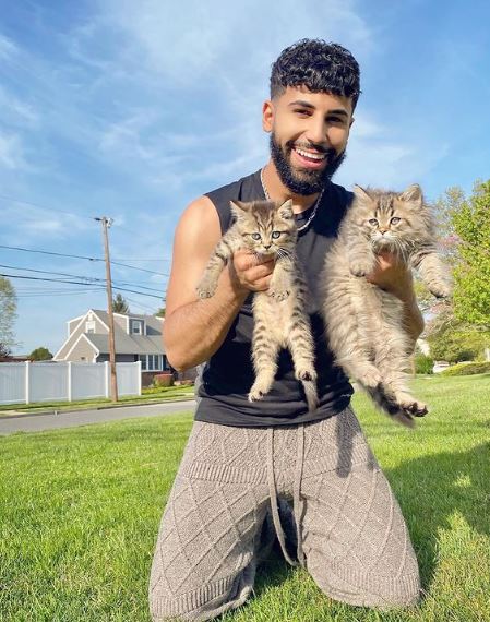 Adam Saleh is an animal lover