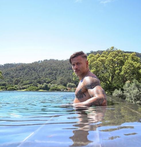 Alex Bowen loves swimming