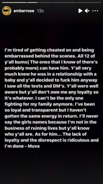 Amber Rose's IG post