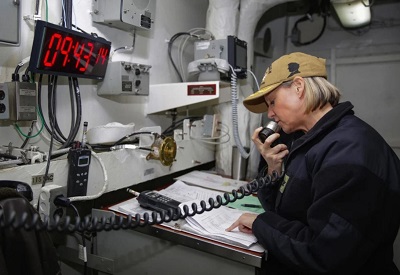 Amy Bauernschmidt began her career as Navy offiver in the year 1994