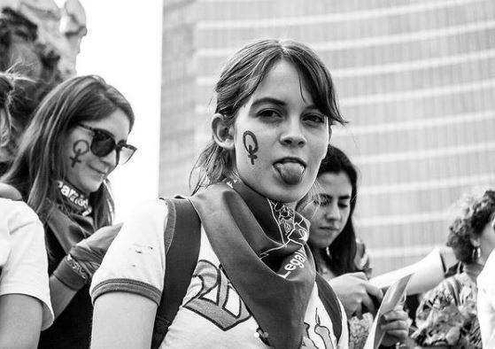 Ana Valeria Becerril supports feminism