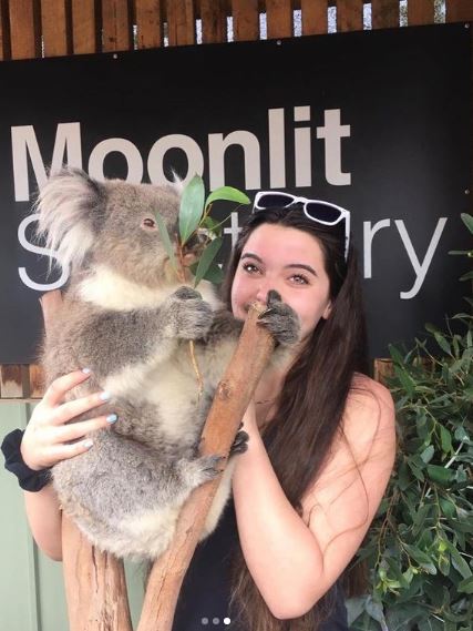 Anastasia Pagonis is an animal lover
