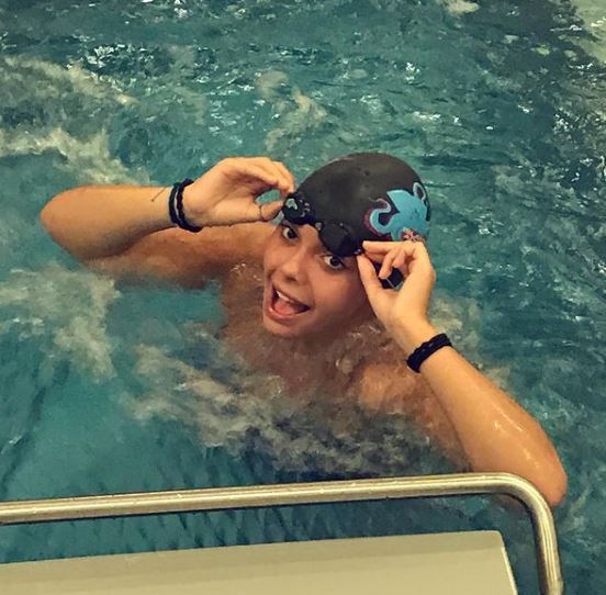 Anastasia Pagonis is an international swimmer