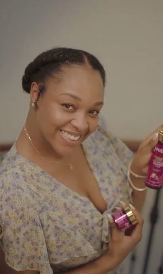 Anita Okoye commercializes a product