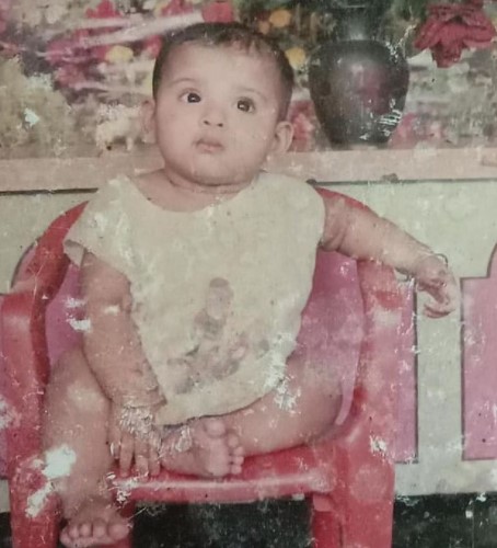 Arunita Kanjilal in her childhood
