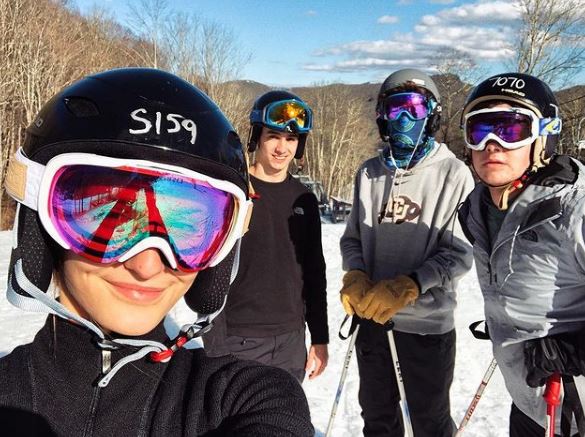 Audrey McGraw and her friends