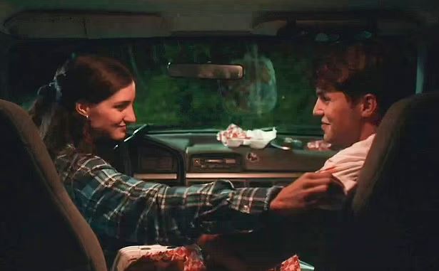 Audrey McGraw in her dad's music video