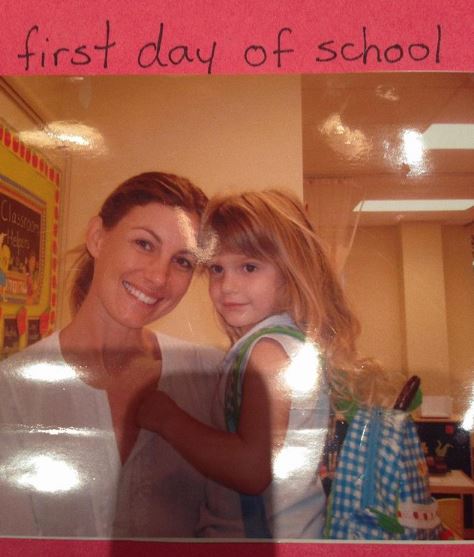 Audrey McGraw's childhood photo with her mother Faith Hill