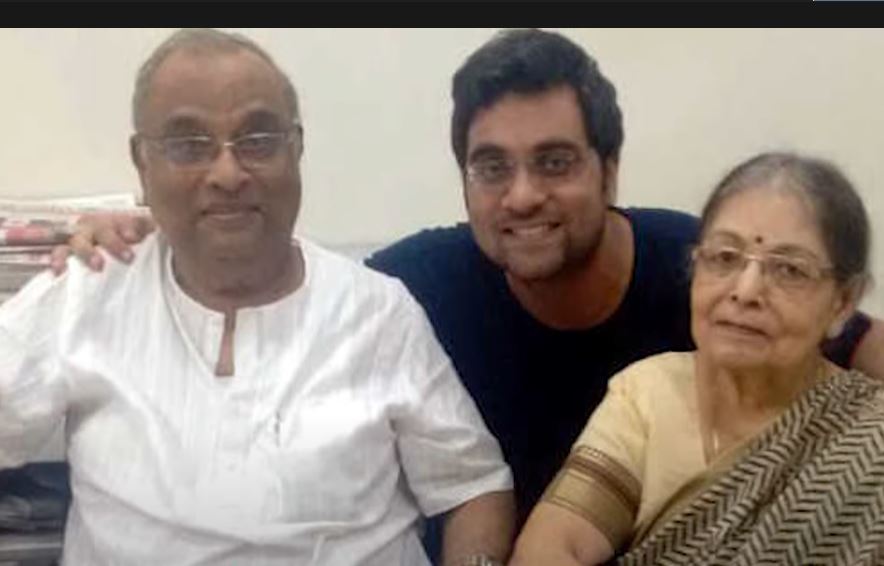 Ayush Sinha Father PK Sinha & Mother
