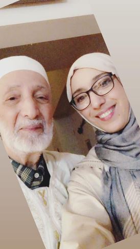 Ben's sister Zohra Benyoucef and father Mohammed Benyoucef
