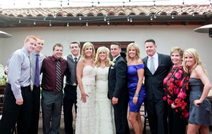 Briana Culberson with her family