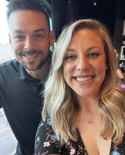 Briana Culberson with her spouse Ryan Culberson