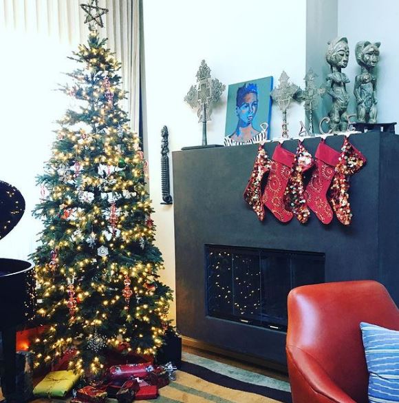 Bridgid Coulter celebrates Christmas