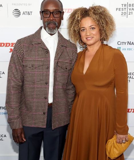Bridgid Coulter with her husband