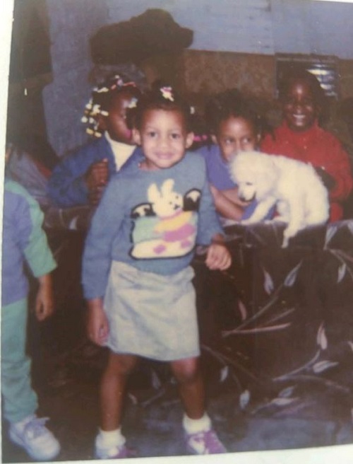 Brittni Mealy childhood picture