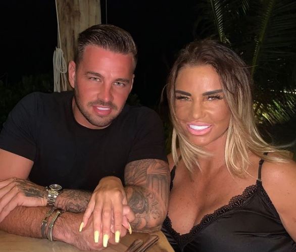 Carl Woods and Katie Price