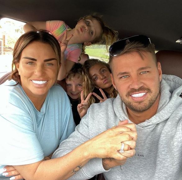 Carl Woods and family