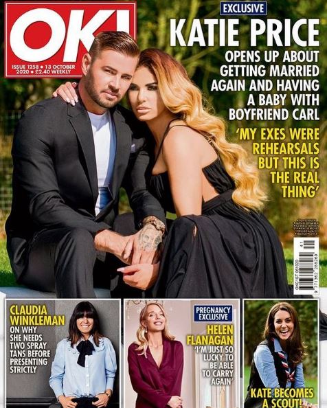 Carl Woods featured on the cover of OK Magazine