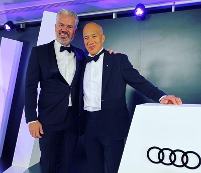 Charlie Teo honoured to present the Audi Foundation Awards