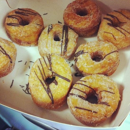 Charlotte loves donuts