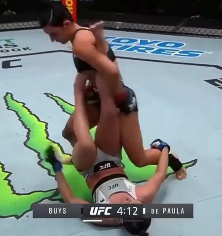 Cheyanne Buys fought against Gloria de Paula on July 31, 2021