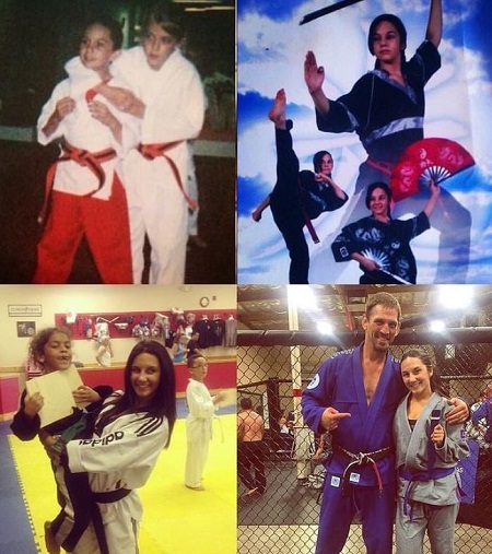 Cheyanne Buys started training for martial arts at a very young age