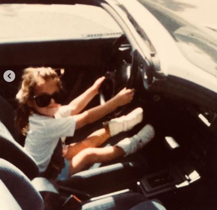 Childhood image of Constance Nunes