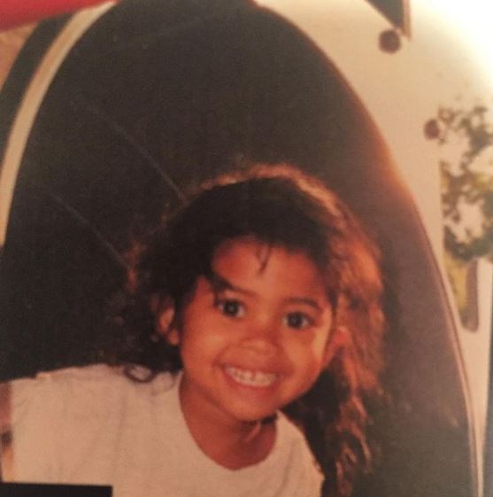 Childhood image of Jessenia Cruz