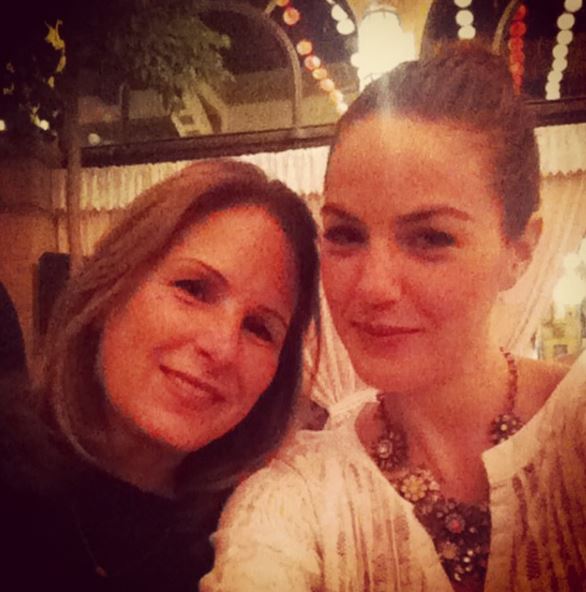 Cindy Costner and her daughter Lily Costner