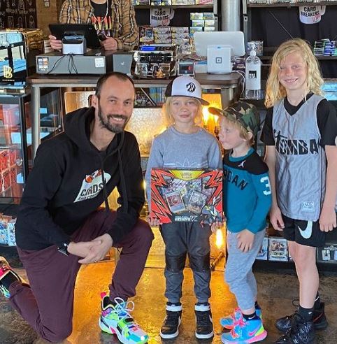 Dan Fleyshman loves to enjoy with kids