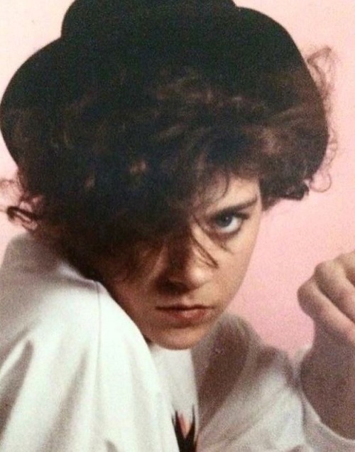 Danielle Colby childhood picture when she was 11 years old
