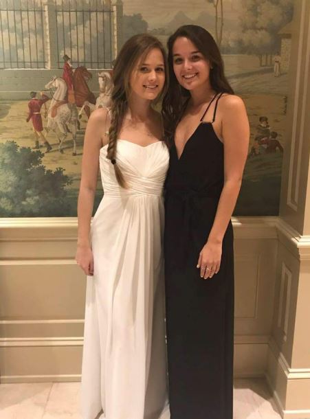 Elaine Siemek with her sister Ashley Siemek