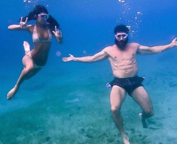 Francesca Farago and Dan Bilzerian